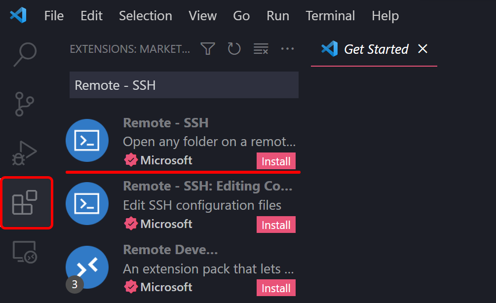 Install Extension