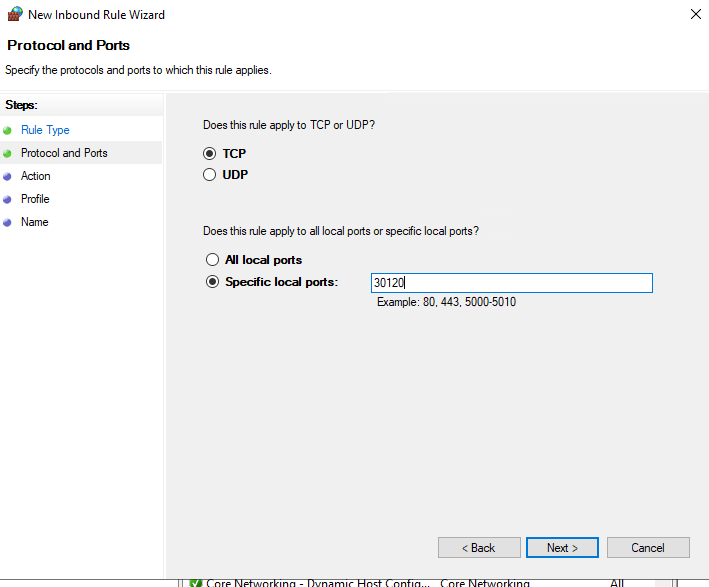 Protocol and Port